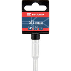 1/4 colio ilgas šešiakampis antgalis, 4 mm, 18060063040KR