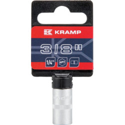 1/4 colio 6 kampų galvutės, 3/8 colio, 18060061100KR