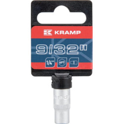 1/4 colio 6 kampų galvutės, 9/32 colio, 18060061070KR