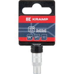 1/4 colio šešiakampė galvutė, 6 mm, 18060060060KR