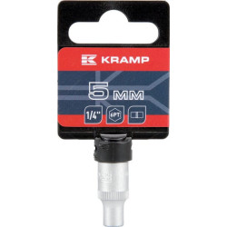 1/4 colio šešiakampė galvutė, 5 mm, 18060060050KR