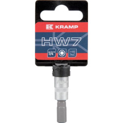 Atsuktuvo antgalis, 1/4 colio, šešiakampis, 7 mm, 18060065007KR