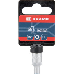 1/4 colio „Torx“ galvutė E4 18060062004KR