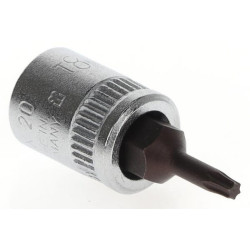 Šešiakampė galvutė 1/4"-T8 DPITX20T8