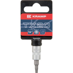 Atsuktuvo antgalis, 1/4" Torx TX 20, 18060066020KR
