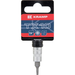 Atsuktuvo antgalis, 1/4" Torx TX 10, 18060066010KR