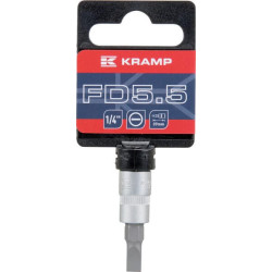 Atsuktuvo antgalis, 1/4 colio, 5,5 mm, 18060064255KR