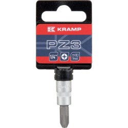 1/4" PZ 3 atsuktuvo antgalio lizdas 18060064103KR