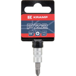 1/4" PZ 2 atsuktuvo antgalio lizdas 18060064102KR