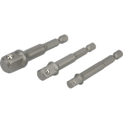 Adapterių rinkinys, 3 vnt., 1/4"-3/8"-1/2" 751970