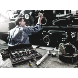 Galvučių rinkinys 3/8", 29 vnt. DP004047