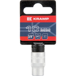 3/8" šešiakampė galvutė, 10 mm, 18060100100KR