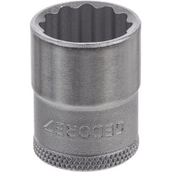 12 pusių 3/8"-17 mm lizdas DPD3017