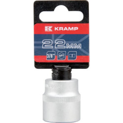 3/8" šešiakampė galvutė, 22 mm, 18060100220KR