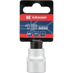 3/8" šešiakampė galvutė, 18 mm 18060100180KR