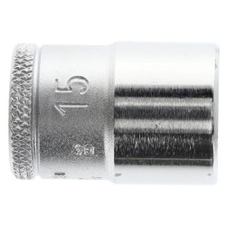 Šešiapusis 3/8"-15 mm lizdas DP3015