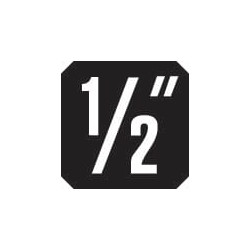 Lizdo bėgelis tuščias 1/2" DPVH19