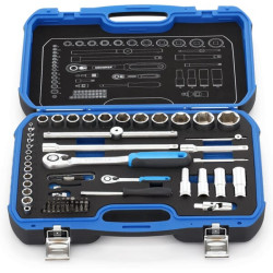 1/4"+1/2" galvučių rinkinys, 69 vnt. 19BMC20