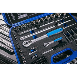 1/4"+1/2" galvučių rinkinys, 69 vnt. 19BMC20