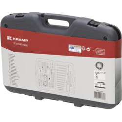 Kombinuotų galvučių rinkinys 1/4" + 1/2" 96 dalių 180496420KR