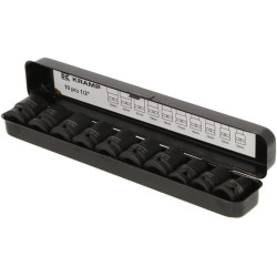 1/2" smūginių galvučių rinkinys, 10 dalių, 1803924010PKR