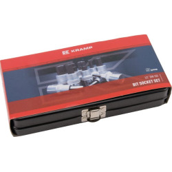 1/2 colio 6 kampų galvučių rinkinys, 9 dalių, metrinis 18049240092KR