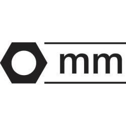 Šešiakampių antgalių rinkinys DPIN19PM