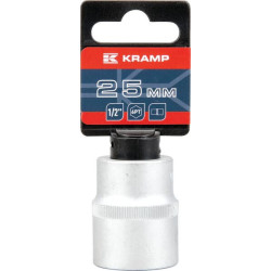 1/2 colio šešiakampė galvutė, 25 mm 18060130250KR