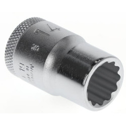 14 mm BiHex 12 taškų, 1/2 colio, DPD1914