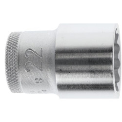 22 mm BiHex 12 taškų, 1/2 colio, DPD1922, galvutė