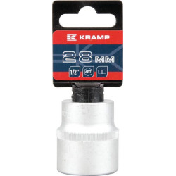 1/2 colio šešiakampė galvutė, 28 mm 18060130280KR