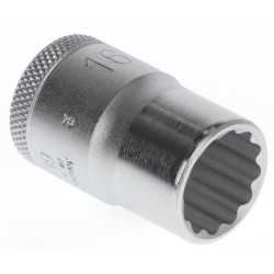 16 mm BiHex 12 taškų, 1/2 colio, DPD1916