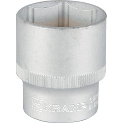 1/2 colio šešiakampė galvutė, 1 1/8 colio, 18060131310KR