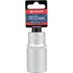 Ilga 1/2 colio 6 kampų galvutė, 30 mm, 18060133300KR