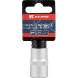 1/2 colio 6 kampų galvutė 11/16 colio 18060131170KR