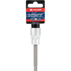 Atsuktuvo antgalis, ilgas 1/2 colio, šešiakampis, 7 mm, 18060135107KR