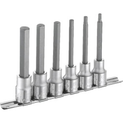 Ilgaeigių galvučių rinkinys 1/2" E032941