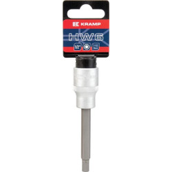 Atsuktuvo antgalis, ilgas 1/2 colio, šešiakampis, 6 mm, 18060135106KR