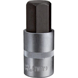 Atsuktuvo antgalis, 1/2 colio, šešiakampis, 19 mm, 18060135019KR