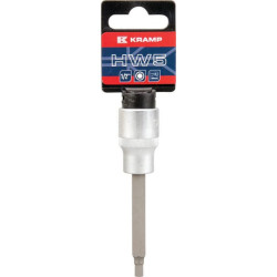 Atsuktuvo antgalis, ilgas 1/2 colio, šešiakampis, 5 mm 18060135105KR