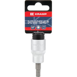 Atsuktuvo antgalis, 1/2" šešiakampis, 1/4" 18060135206KR