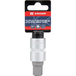 Atsuktuvo antgalis, 1/2" šešiakampis, 9/16" 18060135214KR