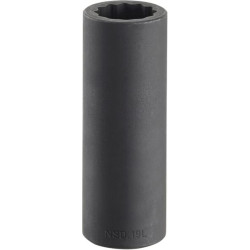 Smūginė galvutė ilga 1/2" 19mm NSD19L