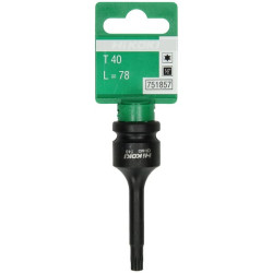Smūginė galvutė Torx 1/2"-T40 751857