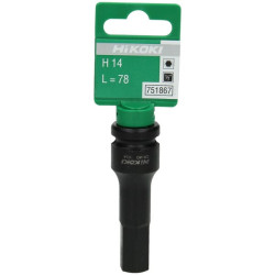 Smūginė galvutė 1/2" šešiakampė 14 mm 751867