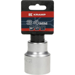 3/4 colio 6 kampų antgalis, 34 mm 18060190340KR