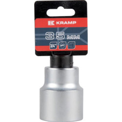 3/4 colio 6 kampų lizdas, 35 mm 18060190350KR