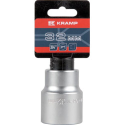 3/4 colio 6 kampų galvutė, 32 mm 18060190320KR