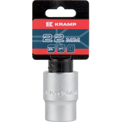 3/4 colio 6 kampų galvutė, 22 mm 18060190220KR