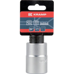 3/4 colio 6 kampų galvutė, 26 mm 18060190260KR